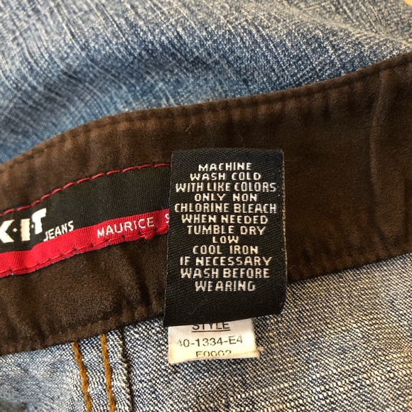 KIKIT Jeans Maurice Sasson with Faux Suede Belt 6 - Picture 6 of 6